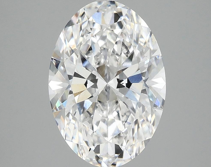 3.07 Carat Oval Shaped Ideal Cut VVS2 IGI Certified Lab Grown Diamond