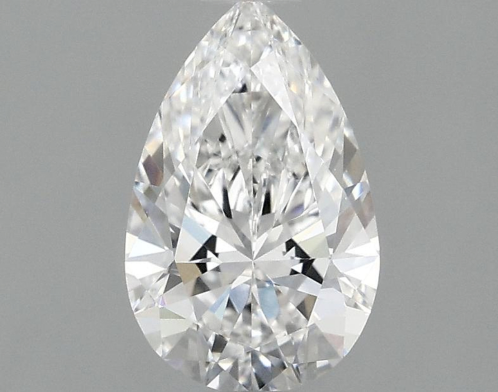 0.99 Carat Pear Shaped Ideal Cut VVS2 IGI Certified Lab Grown Diamond