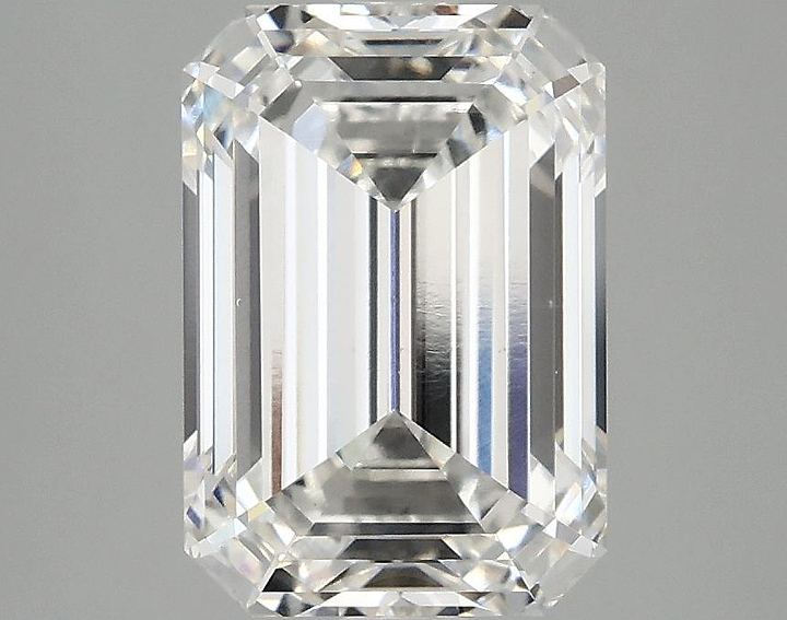 2.98 Carat Emerald Shaped Ideal Cut VS2 IGI Certified Lab Grown Diamond