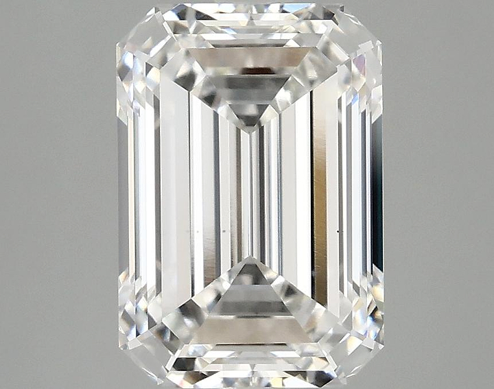 2.92 Carat Emerald Shaped Ideal Cut VS1 IGI Certified Lab Grown Diamond