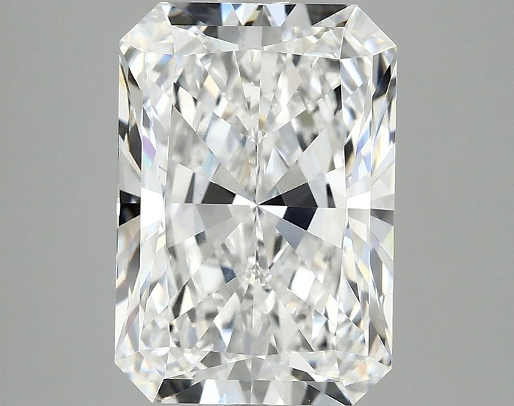 4.09 Carat Radiant Shaped Ideal Cut VVS2 IGI Certified Lab Grown Diamond