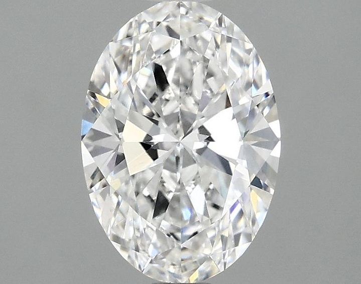 1.48 Carat Oval Shaped Ideal Cut VVS2 IGI Certified Lab Grown Diamond