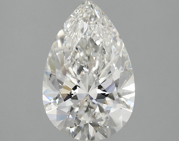 2.0 Carat Pear Shaped Excellent Cut VVS2 IGI Certified Lab Grown Diamond