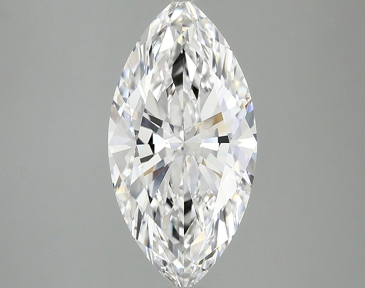 3.01 Carat Marquise Shaped Ideal Cut VVS2 IGI Certified Lab Grown Diamond