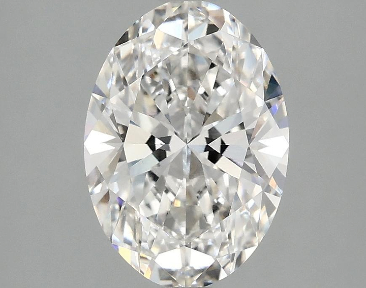 2.07 Carat Oval Shaped Ideal Cut VVS2 IGI Certified Lab Grown Diamond