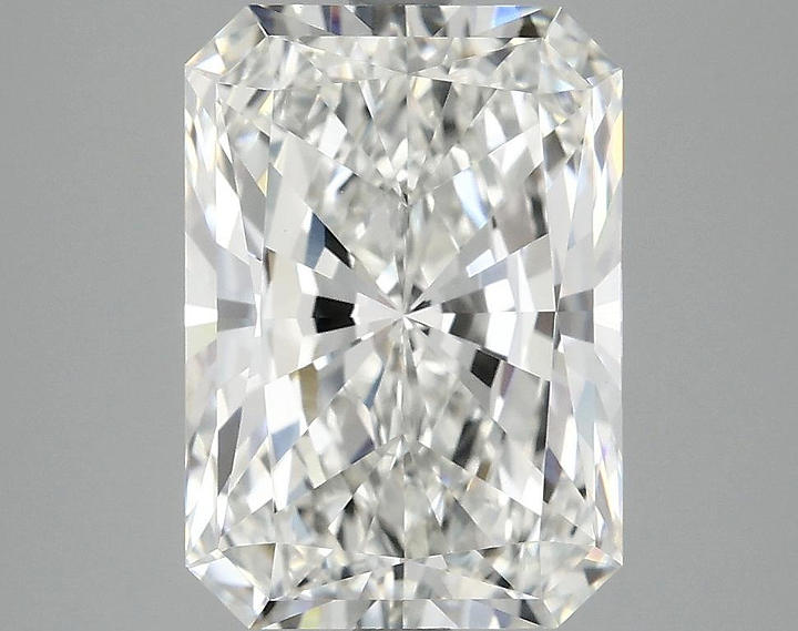 3.91 Carat Radiant Shaped Ideal Cut VVS2 IGI Certified Lab Grown Diamond