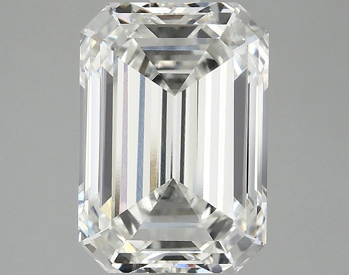3.08 Carat Emerald Shaped Ideal Cut VS1 IGI Certified Lab Grown Diamond