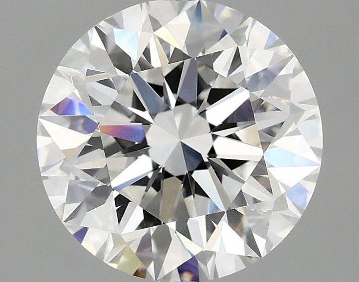 2.59 Carat Round Shaped Excellent Cut VVS2 IGI Certified Lab Grown Diamond
