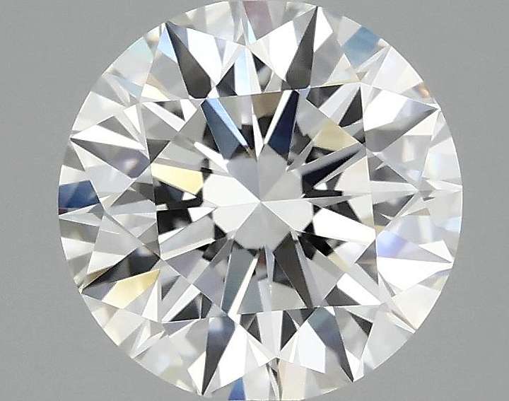 2.51 Carat Round Shaped Ideal Cut VVS2 IGI Certified Lab Grown Diamond
