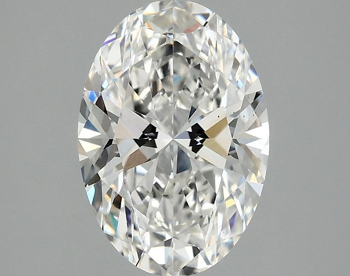 2.05 Carat Oval Shaped Ideal Cut VS1 IGI Certified Lab Grown Diamond