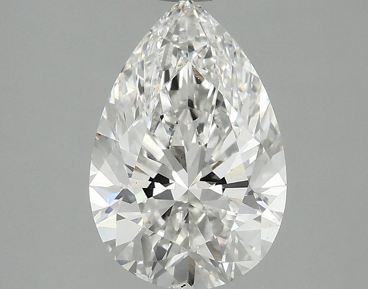 2.01 Carat Pear Shaped Excellent Cut SI1 IGI Certified Lab Grown Diamond