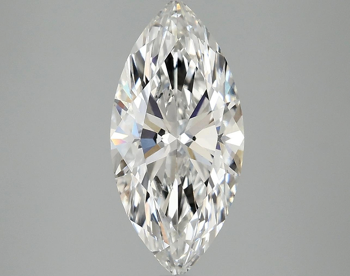 3.02 Carat Marquise Shaped Excellent Cut VS1 IGI Certified Lab Grown Diamond