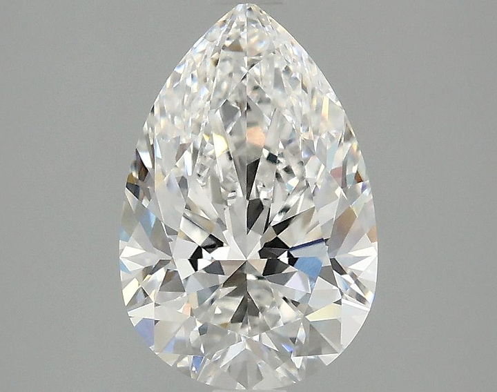 2.01 Carat Pear Shaped Excellent Cut VVS2 IGI Certified Lab Grown Diamond