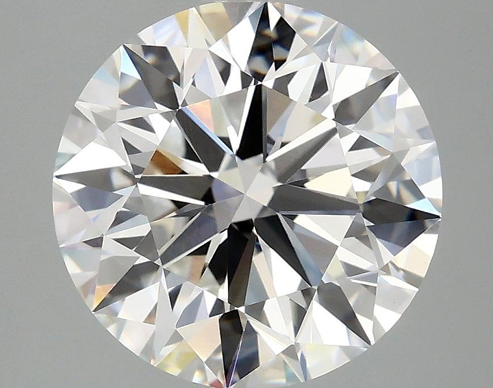 4.05 Carat Round Shaped Excellent Cut VVS2 IGI Certified Lab Grown Diamond