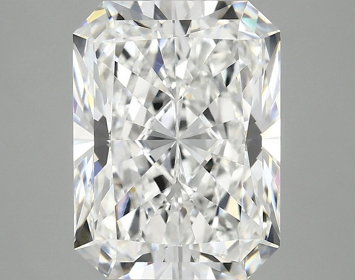 4.14 Carat Radiant Shaped Excellent Cut VVS2 IGI Certified Lab Grown Diamond