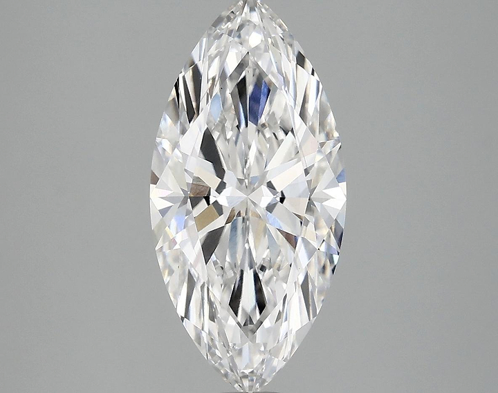 2.28 Carat Marquise Shaped Excellent Cut VS1 IGI Certified Lab Grown Diamond