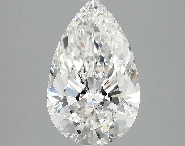 1.89 Carat Pear Shaped Ideal Cut VVS2 IGI Certified Lab Grown Diamond