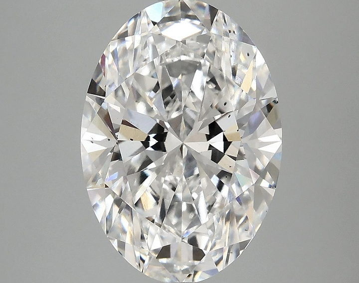 4.02 Carat Oval Shaped Ideal Cut SI1 IGI Certified Lab Grown Diamond