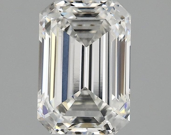 1.83 Carat Emerald Shaped Ideal Cut VVS2 IGI Certified Lab Grown Diamond