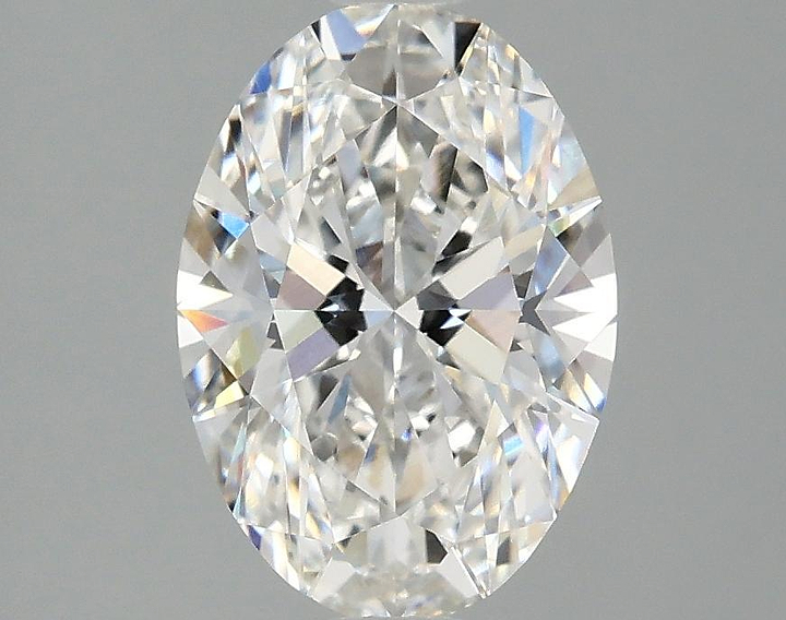 2.05 Carat Oval Shaped Ideal Cut VVS2 IGI Certified Lab Grown Diamond