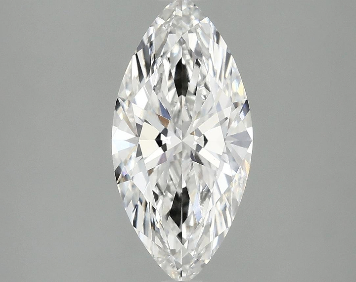 1.85 Carat Marquise Shaped Excellent Cut VS1 IGI Certified Lab Grown Diamond