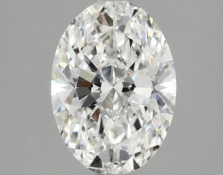 1.58 Carat Oval Shaped Ideal Cut VVS2 IGI Certified Lab Grown Diamond