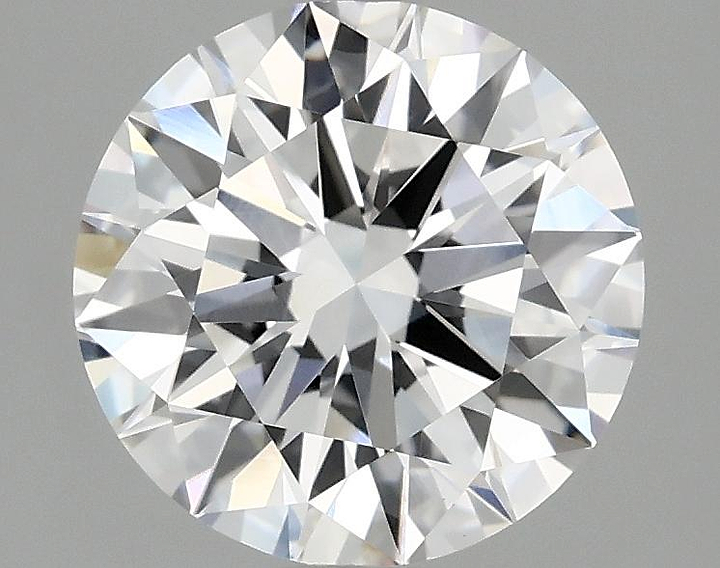 2.04 Carat Round Shaped Ideal Cut VVS2 IGI Certified Lab Grown Diamond