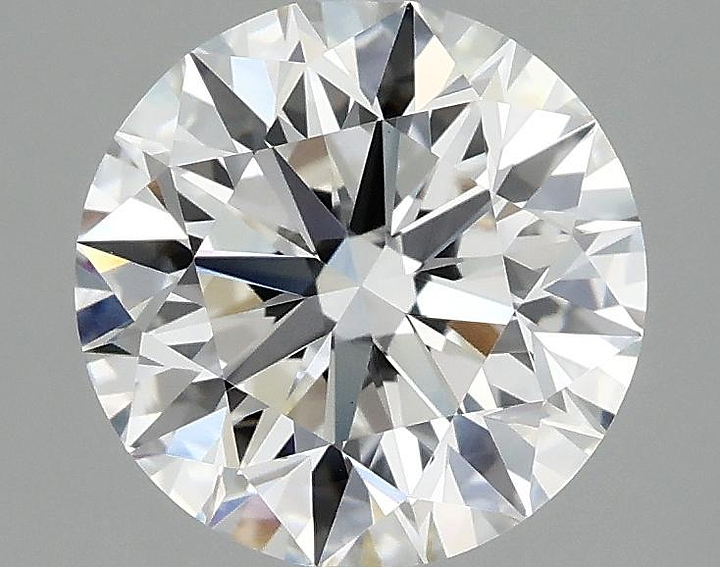 2.55 Carat Round Shaped Excellent Cut VVS2 IGI Certified Lab Grown Diamond