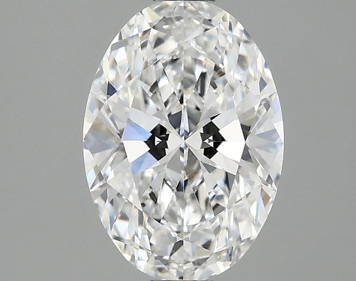 1.54 Carat Oval Shaped Ideal Cut VVS2 IGI Certified Lab Grown Diamond
