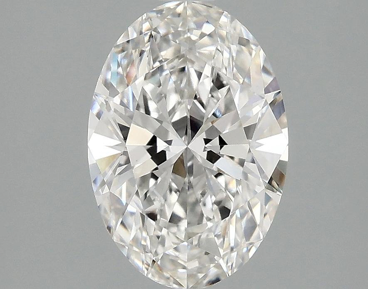 1.46 Carat Oval Shaped Ideal Cut VVS2 IGI Certified Lab Grown Diamond