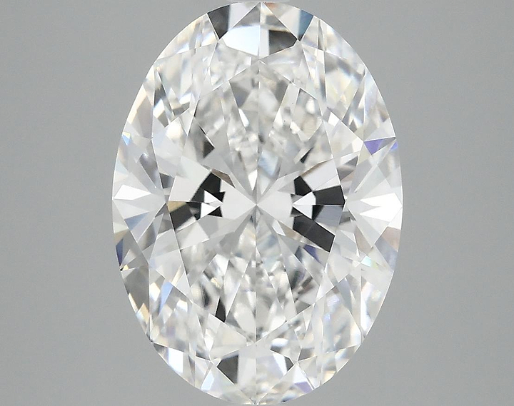 4.08 Carat Oval Shaped Ideal Cut VVS2 IGI Certified Lab Grown Diamond