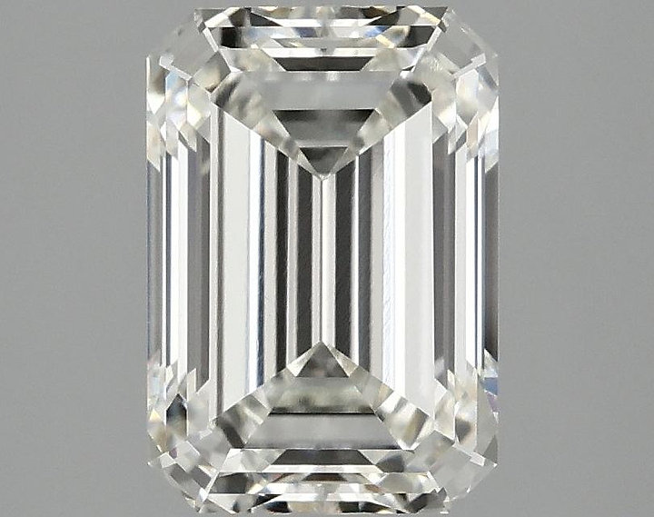 2.58 Carat Emerald Shaped Ideal Cut VS1 IGI Certified Lab Grown Diamond