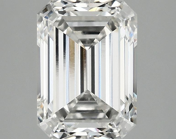2.58 Carat Emerald Shaped Excellent Cut VS1 IGI Certified Lab Grown Diamond