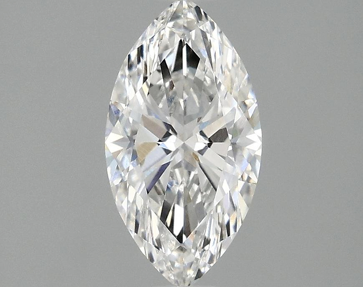 0.98 Carat Marquise Shaped Excellent Cut VVS2 IGI Certified Lab Grown Diamond