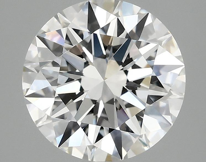 2.57 Carat Round Shaped Ideal Cut VVS2 IGI Certified Lab Grown Diamond