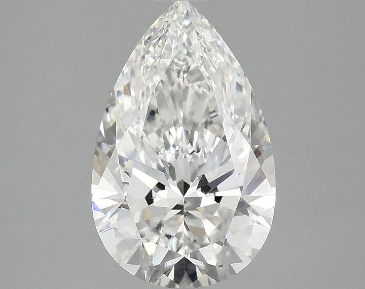 2.02 Carat Pear Shaped Ideal Cut VVS2 IGI Certified Lab Grown Diamond