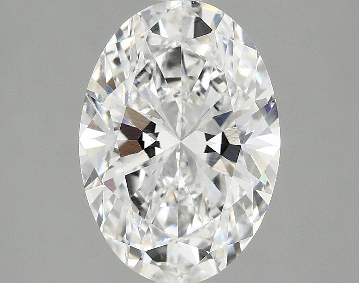 2.05 Carat Oval Shaped Ideal Cut VVS2 IGI Certified Lab Grown Diamond