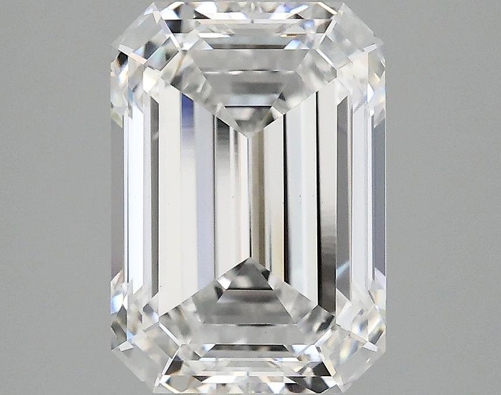 2.98 Carat Emerald Shaped Ideal Cut VS1 IGI Certified Lab Grown Diamond