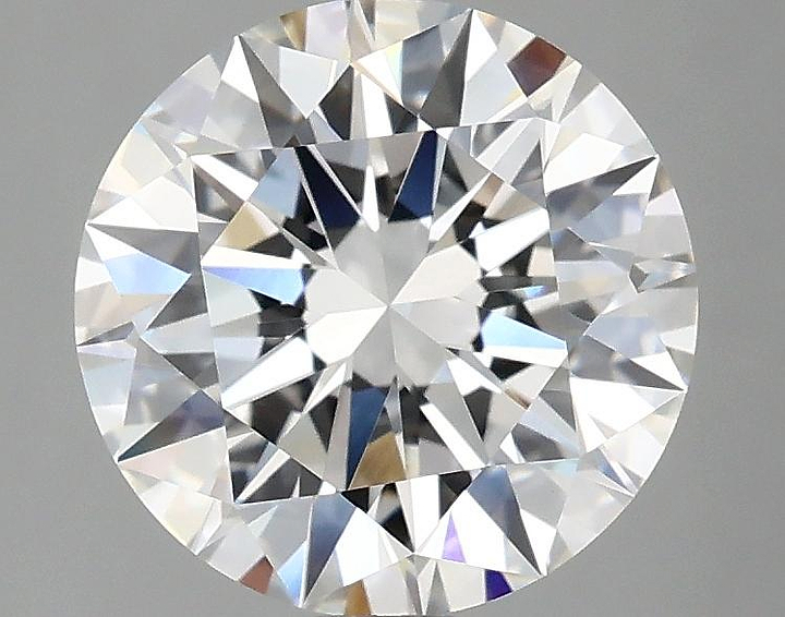 2.54 Carat Round Shaped Ideal Cut VVS2 IGI Certified Lab Grown Diamond