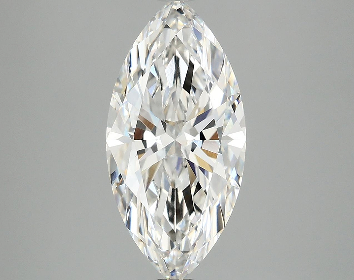 3.03 Carat Marquise Shaped Excellent Cut VVS2 IGI Certified Lab Grown Diamond