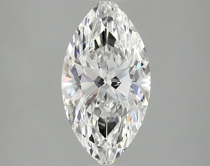 2.0 Carat Marquise Shaped Excellent Cut VVS2 IGI Certified Lab Grown Diamond
