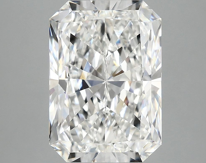 4.02 Carat Radiant Shaped Ideal Cut VVS2 IGI Certified Lab Grown Diamond