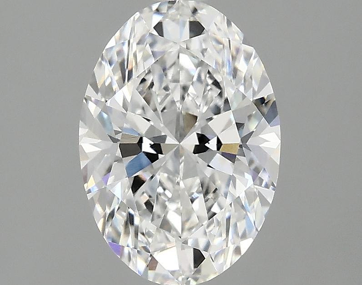 1.57 Carat Oval Shaped Ideal Cut VVS2 IGI Certified Lab Grown Diamond