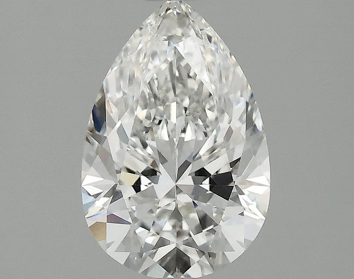 1.58 Carat Pear Shaped Excellent Cut VVS2 IGI Certified Lab Grown Diamond