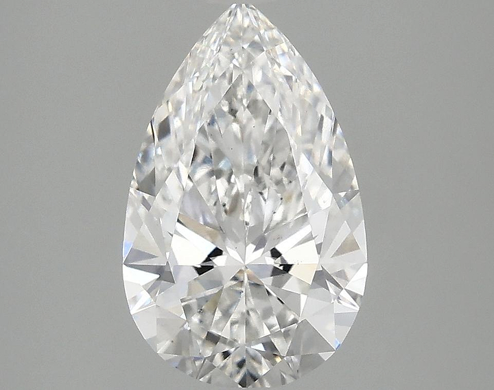 2.03 Carat Pear Shaped Ideal Cut VS2 IGI Certified Lab Grown Diamond