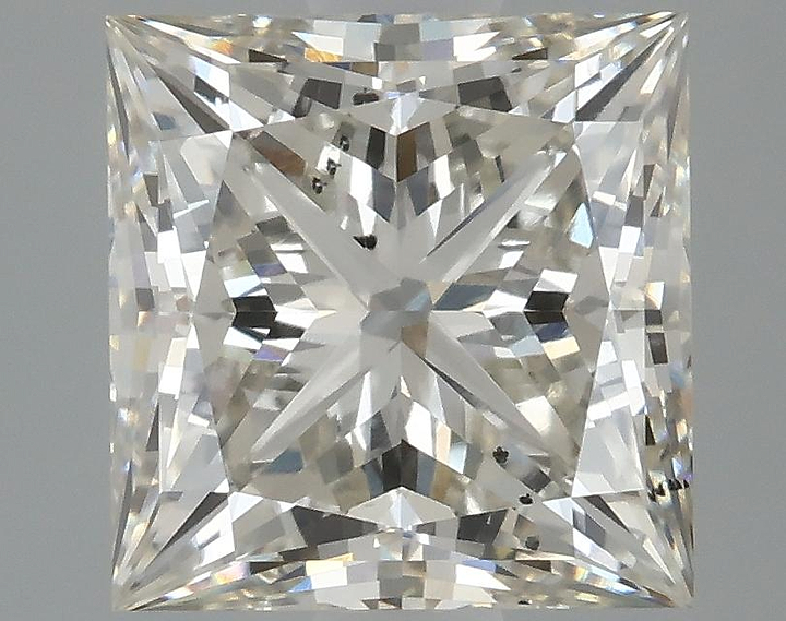 2.5 Carat Princess Shaped Ideal Cut VS2 IGI Certified Lab Grown Diamond