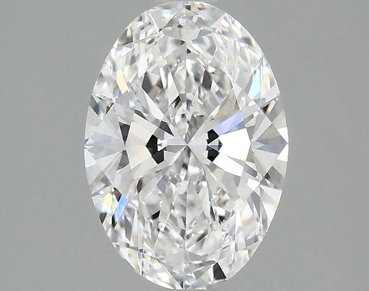 1.62 Carat Oval Shaped Ideal Cut VVS2 IGI Certified Lab Grown Diamond