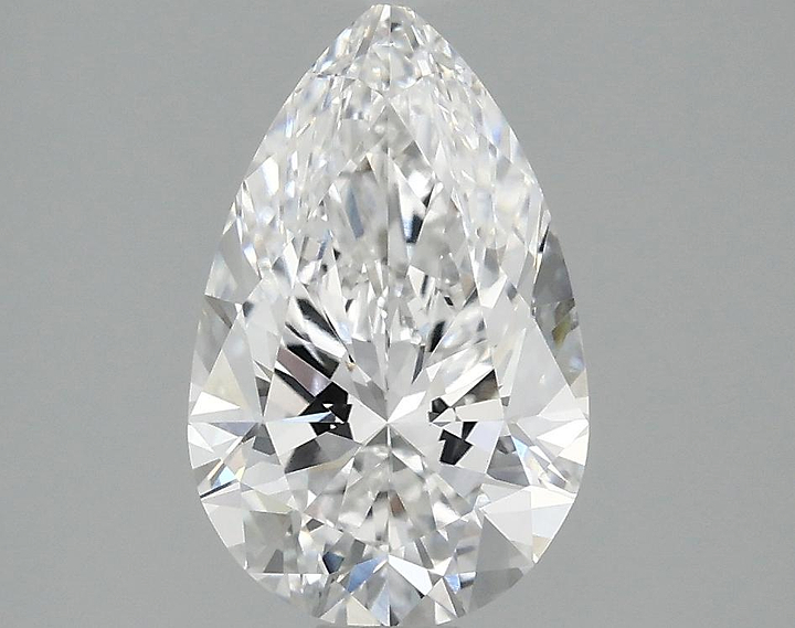 2.08 Carat Pear Shaped Ideal Cut VVS2 IGI Certified Lab Grown Diamond