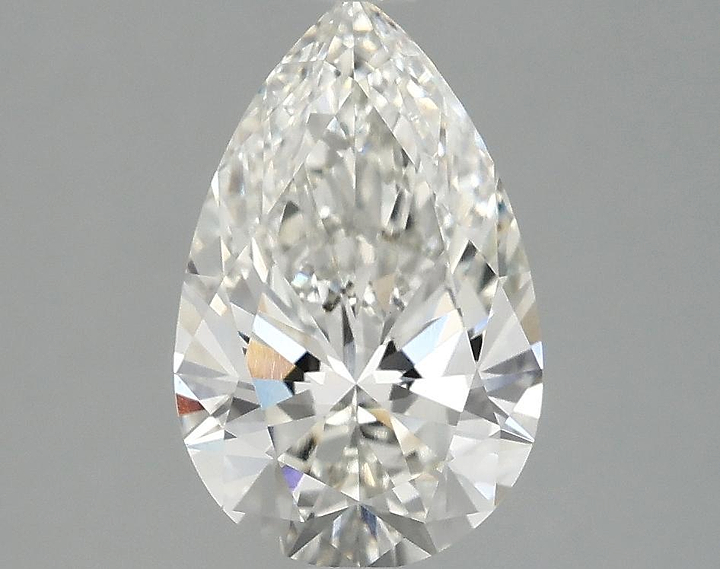 2.06 Carat Pear Shaped Ideal Cut VS1 IGI Certified Lab Grown Diamond
