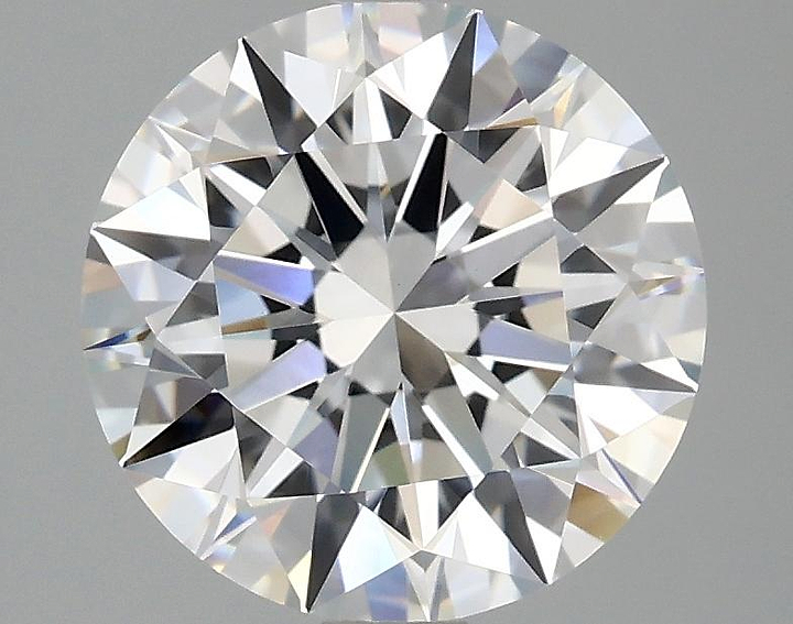 2.91 Carat Round Shaped Ideal Cut VVS2 IGI Certified Lab Grown Diamond